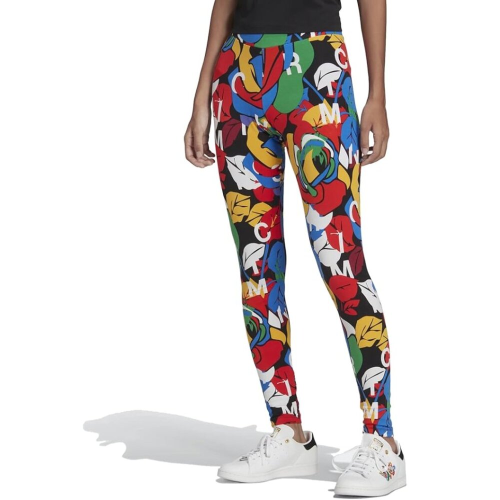 NWOT Adidas Originals Rich Mnisi Colorful Tights Streetwear Dopamine Athleisure